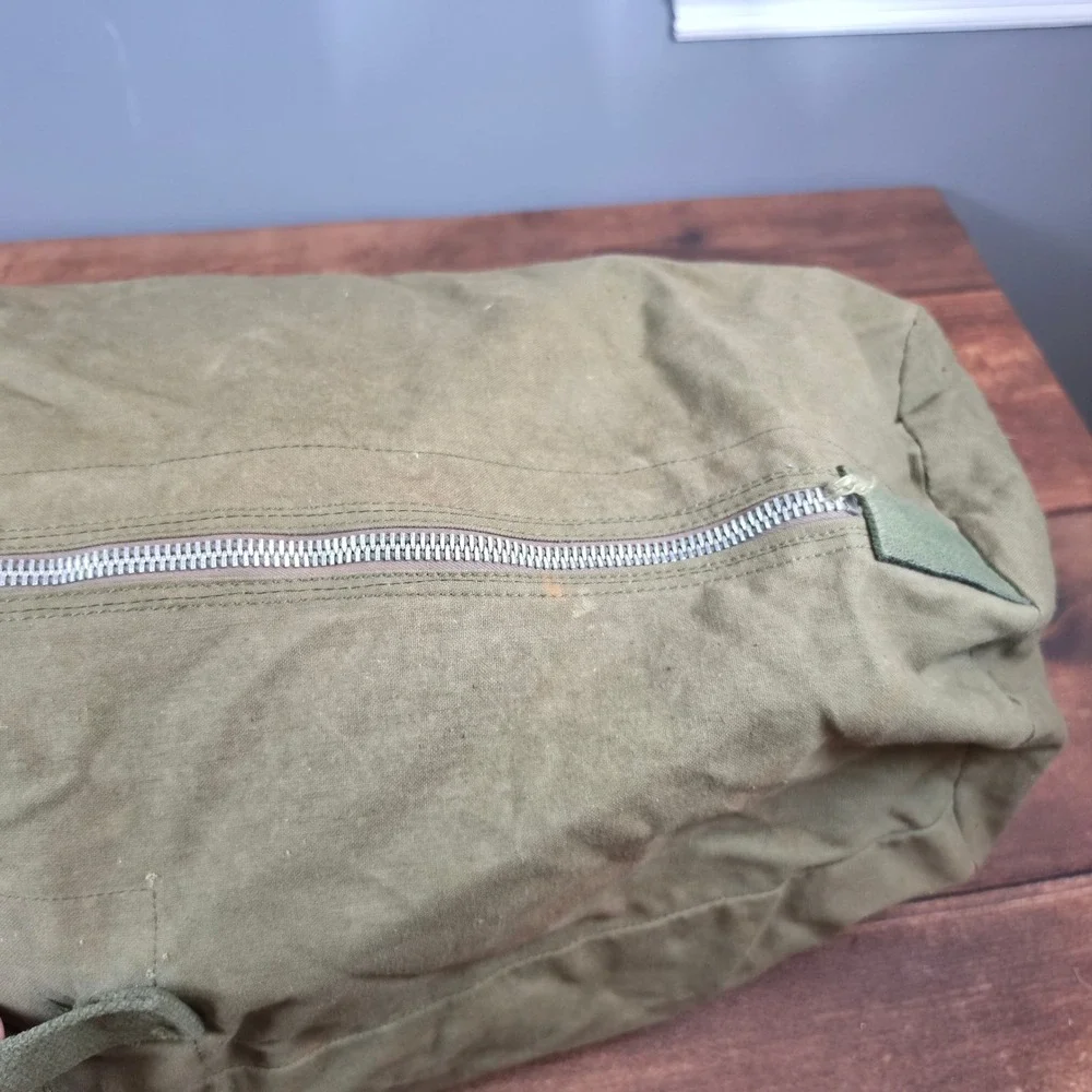 Eastern Canvas Products Duffel Bag Mens Large Olive Green Good 1010 Traveler